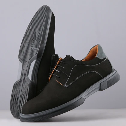 کفش روزمره مردانه چرم یلسان مدل هوراد کد 517-HRSG