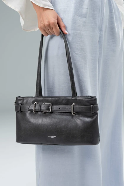 کیف دستی زنانه چرم مصنوعی دسته دار دیوید جونز DAVIDJONES