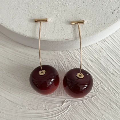 گوشواره گیلاس استیل