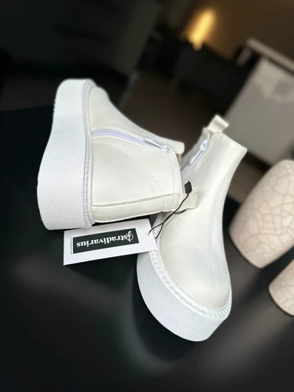 نیم بوت زنانه استرادیواریوس مدل00014-Stradivarius-Flat-Ankle-Boots