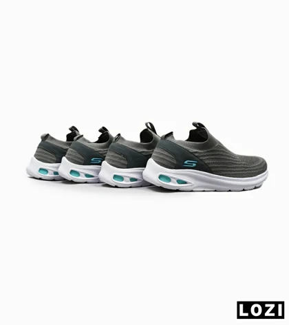 کفش کتانی طبی ورزشی خاکستری SKECHERS GoWalk 5 V2