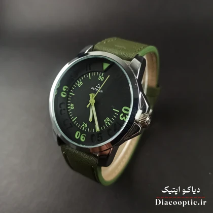 ساعت مچی مردانه بند چرم برند فیترون مدل Do1268