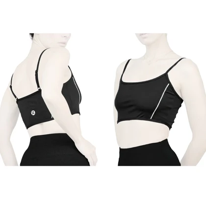 نیم‌تنه ورزشی زنانه لولولمون مدل 4H0298 مشکی