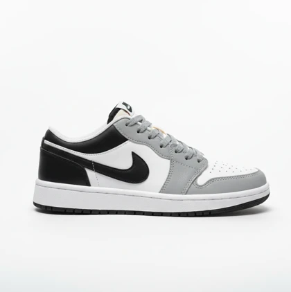 کفش کتانی نایک ایر جردن 1 لایت گری کد 295011