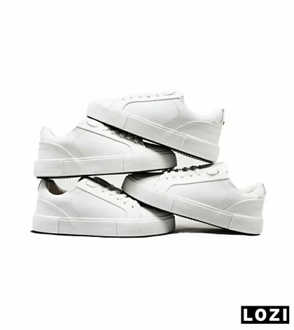 کفش کژوال مردانه چرمی سفید ZARA