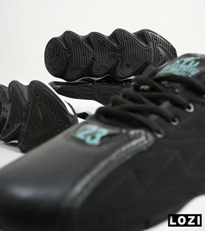 کفش کتانی ساق کوتاه مردانه مشکی Nike air jordan 23
