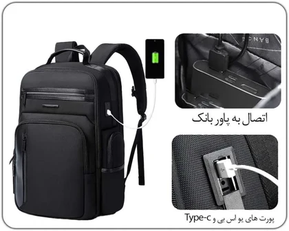 کیف و کوله پشتی لپ تاپ اورجینال بنج BANGE 2602