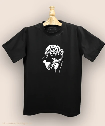 تیشرت مردانه و زنانه طرح تراویس اسکات کد 991