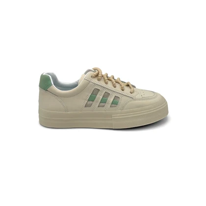 کفش اسپرت زنانه مدل sneaker - 0068_Creamy