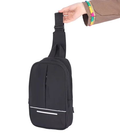 کیف کراس بادی بگ وسط زیپ مدل MC145