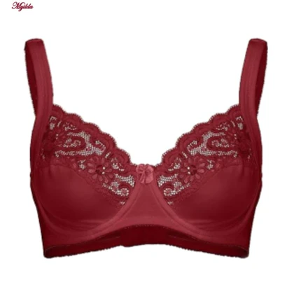 سوتین زنانه فرم دهنده زرشکی اما کد 4921-3100