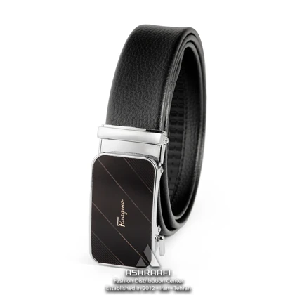 کمربند ریلی مردانه Leather Belt BL68