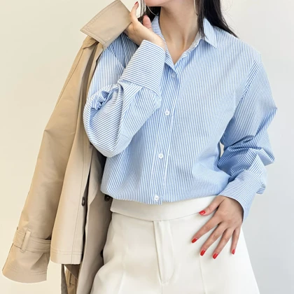 شومیز راه راه 1001455