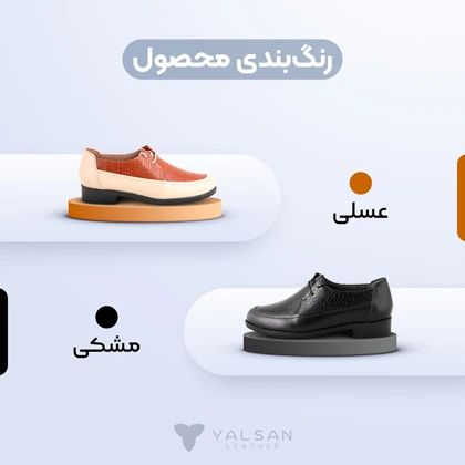 کفش روزمره زنانه چرم یلسان مدل بنیتا کد 667-PRM