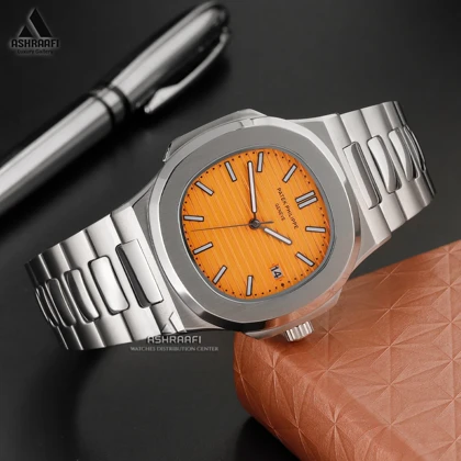 ساعت پتک فیلیپ Patek Philippe Nautilus Orange-S3