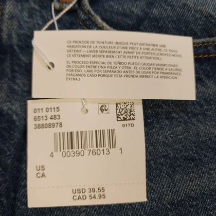 شلوار جین بگ استایل یونیسکس American eagle کد 360