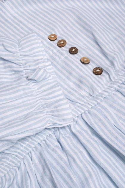 پیراهن لینن بلند - 9112