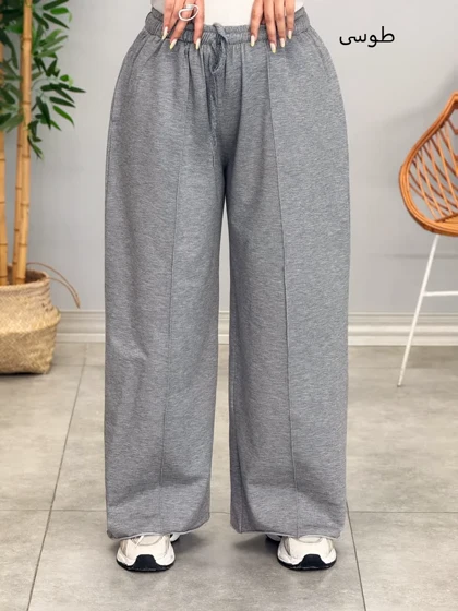 3216-شلوار بگ ملانژ