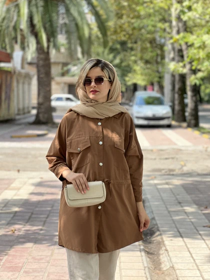 مانتو کتان سلین