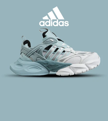 کفش کتانی مردانه و زنانه سفید آبی ADIDAS performance x9000l4 مدل 7357