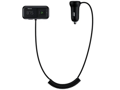 شارژر فندکی فست شارژ ماشین با قابلیت پخش موسیقی و تماس بیسوس CCMT-E01