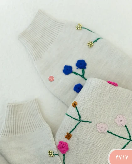 بافت گلدوزی 4717