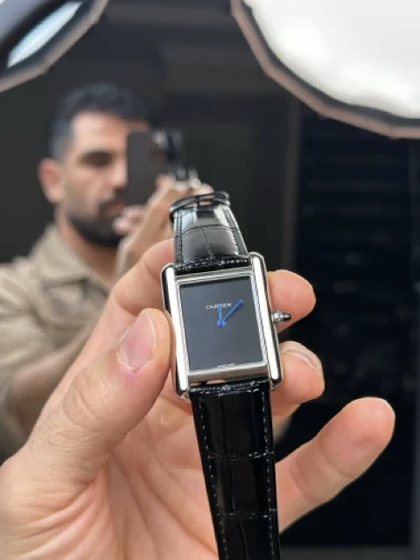 ساعت مچی کارتیه تنک مهندسی