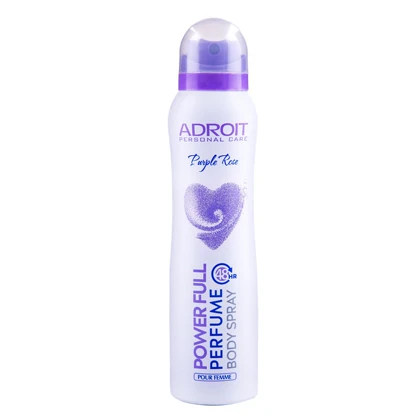 دئودورانت زنانه آدرویت مدل Purple Rose حجم 200 میلی لیتر