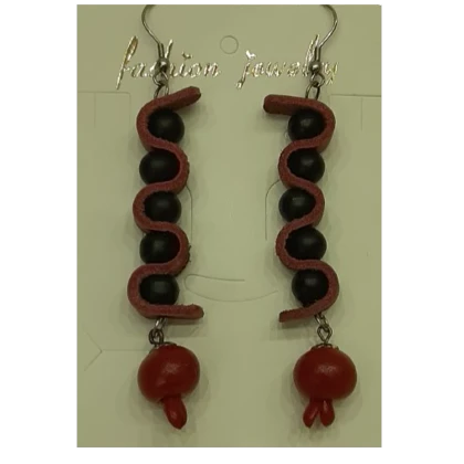 گوشواره مارپیچ اناری