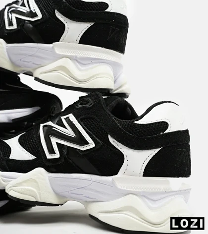 کفش کتانی زنانه مشکی سفید NEW BALANCE 9060 مدل 4193