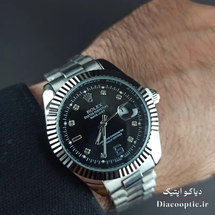 ساعت مچی مردانه برند رولکس مدل DO1119 استیل