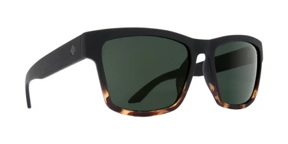 عینک آفتابی اسپای Haight 2 Soft Matte Black Tort Fade Happy Gray Green