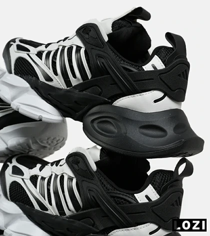 کفش کتانی مردانه و زنانه مشکی سفید ADIDAS performance x9000l4