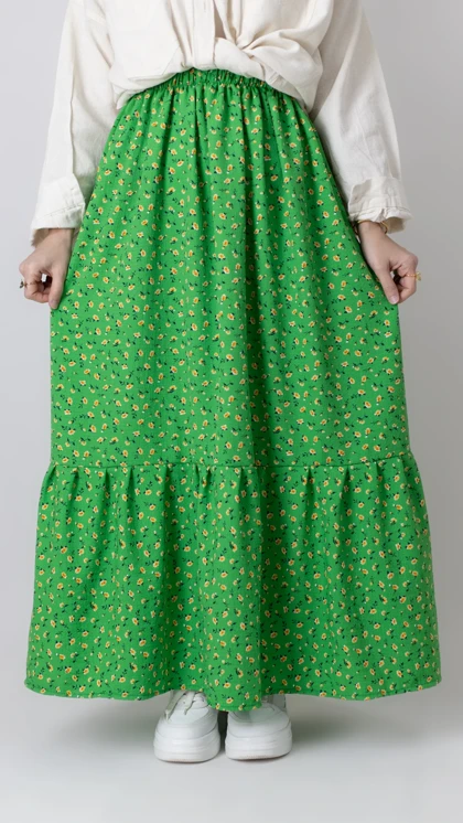 دامن گل‌گلی