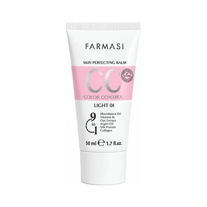 سی‌سی کرم فارماسی Farmasi مدل CC شماره 01 رنگ روشن