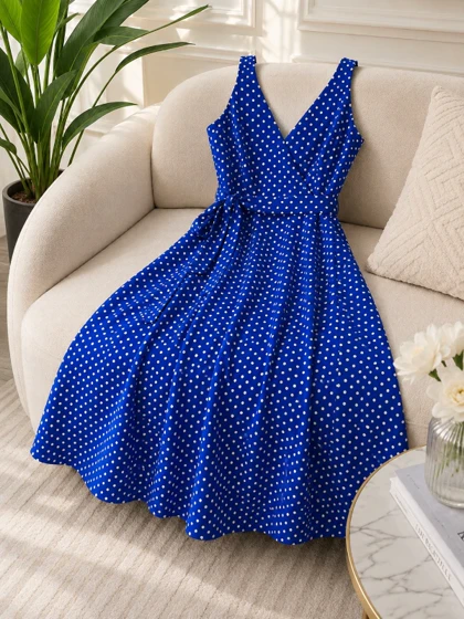 سارافون خال‌خالی توپ دار ژینا