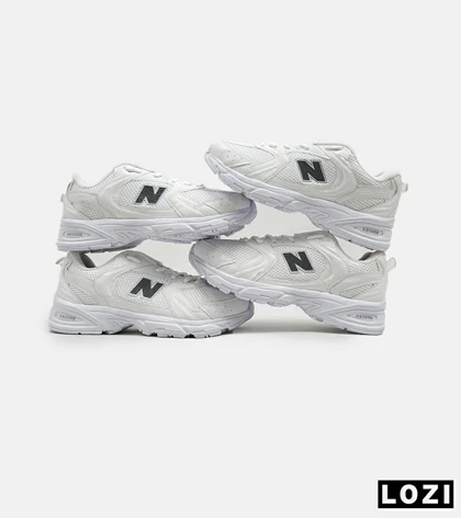 کفش کتانی مردانه و زنانه سفید NEW BALANCE 530