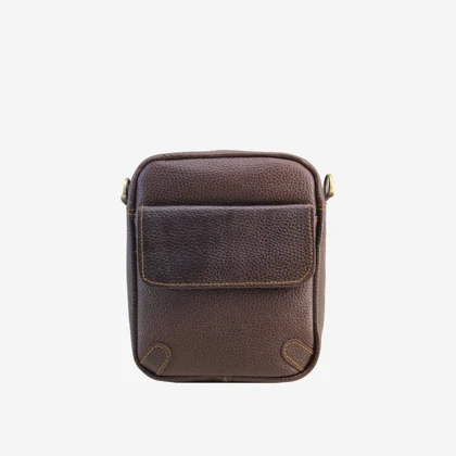 کیف دوشی چرم مردانه مدل d021-F ( فاقد جعبه)