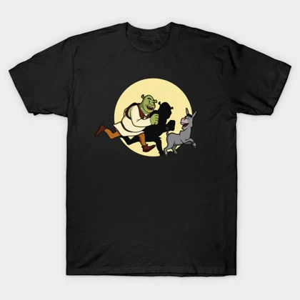 تیشرت شرک | تیشرت Shrek طرح The adventures of Shrek کد 123002