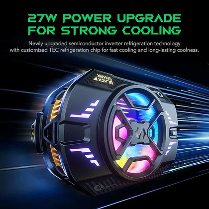 خنک‌کننده موبایل بلک شارک مدل FunCooler 4 Pro خنک‌کننده فوق‌سریع 27 وات گیمینگ