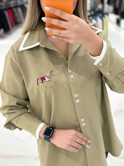 شومیز لینن هرمس افرا کد 14003765