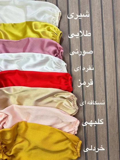 شومیز یقه خرگوشی ساتن