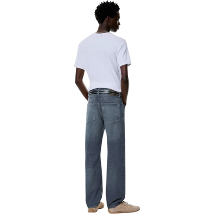 شلوار جین نیم بگ pull & bear بدون جنسیت کد 390