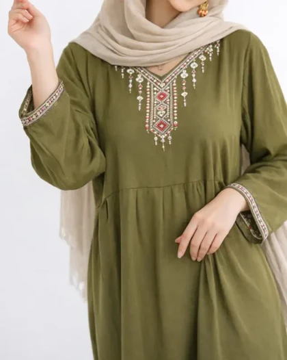 ساحلی نخی طرح مایا 7352