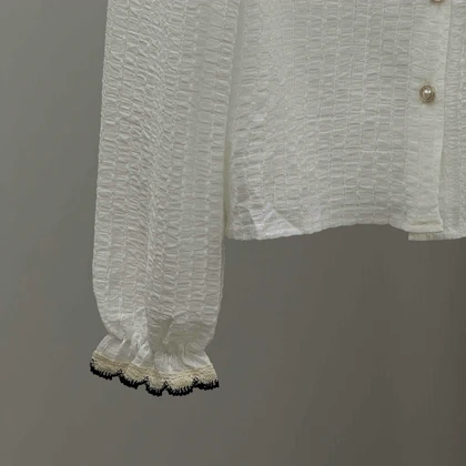 شومیزیقه قلاب بافی