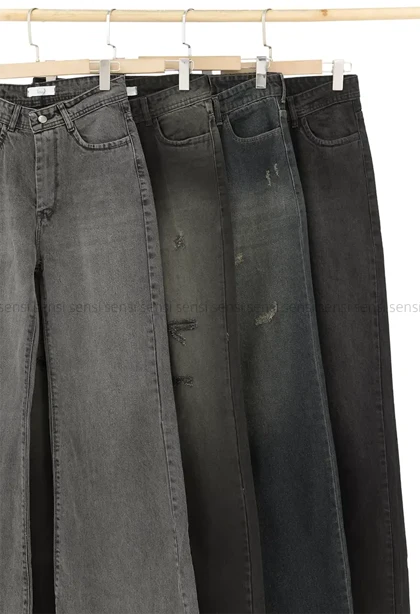 شلوار جین فول بگ کد1004212