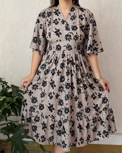 پیراهن میدی بهار