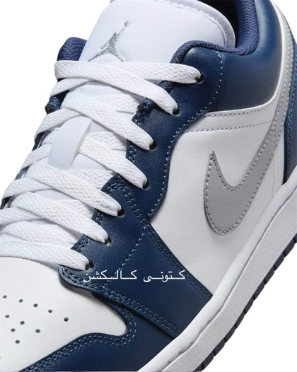 کتانی نایک ایر جردن وان لو میدنایت نوی Nike Air Jordan 1 Low Midnight Navy