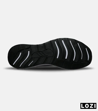 کفش کتانی مردانه و زنانه مشکی سفید ADIDAS BONCE مدل 8475