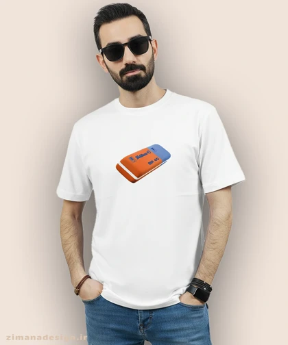 تیشرت مردانه و زنانه نوستالژی طرح پاک کن